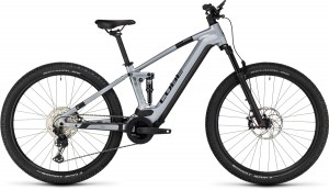 CUBE STEREO HYBRID 120 RACE 750 POLARSILVER N BLACK 2024 DRIMALASBIKES